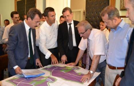 Münir Karaloğlu Yenişehir OSB'nin imar planını inceledi!