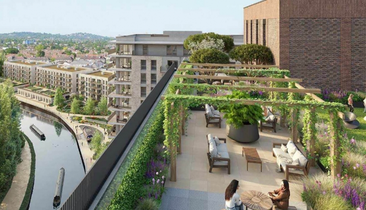 Waterview House ta teslimler yıl sonunda! Londra da nehir kenarında yaşam fırsatı!