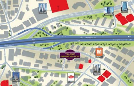 Yıldız Residence Gayrettepe de 1 milyon 100 bin liraya 2+1! Yeni proje!