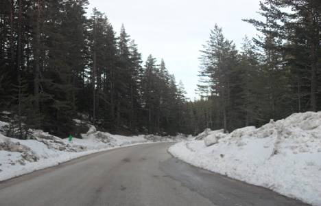 Bolu yolları kar sezonuna hazır!