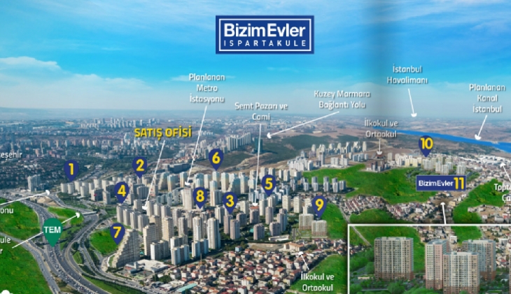 Bizim Evler 11 projesi nerede? Bizim Evler 11 konutları ne zaman teslim edilecek?