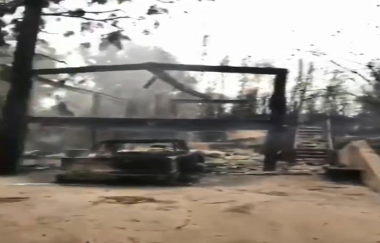 Gerard Butler in evi kül oldu!