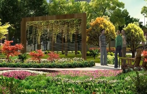 Hayat Park Meydanı Bahçekent in ilk görselleri!