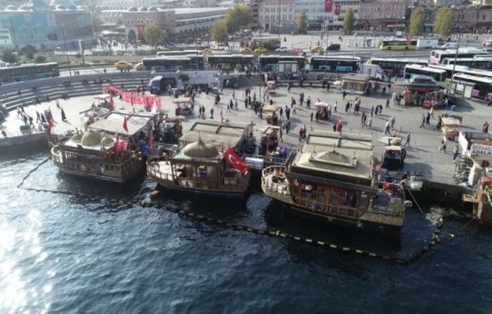 Eminönü'nde BELTUR eliyle balık-ekmek!
