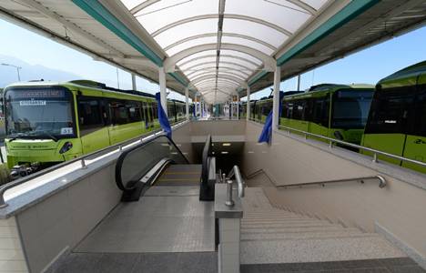 Bursaray Kestel hattında iki istasyon daha ulaşıma açıldı!