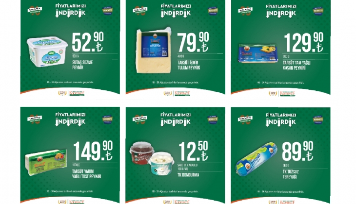 Tarım Kredi den son dakika müjdesi! Yeni katalog geldi: 1 kg çay 91 TL ye, tereyağı 89 TL ye çakıldı! 