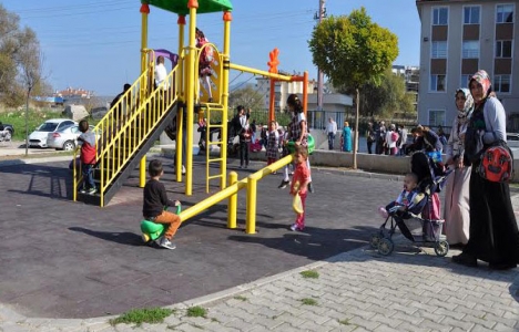 Mudanya'daki parklar yenilendi!