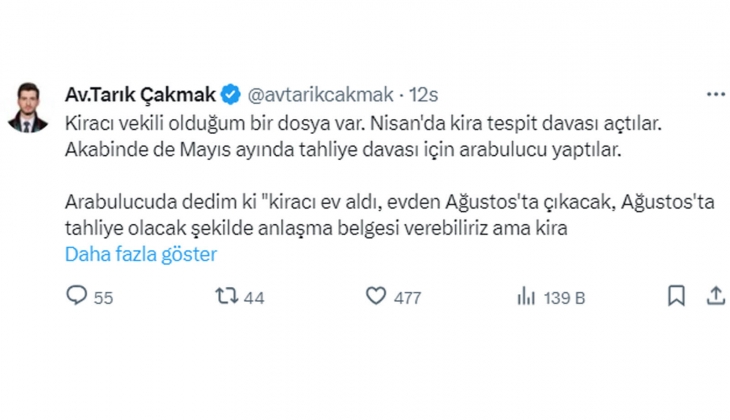 Kiracı Ağustos ta evden çıkarım dedi, ev sahibi anlaşmadı: İlk duruşma 27 Mayıs 2025 e verildi!
