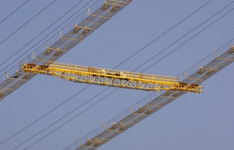 İzmit Körfez Köprüsü inşaatından son görüntüler!