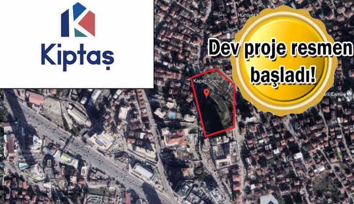 KİPTAŞ Kaper Sitesi projesinde son dakika! Kartal'a tam 584 konutluk yeni proje geliyor! 