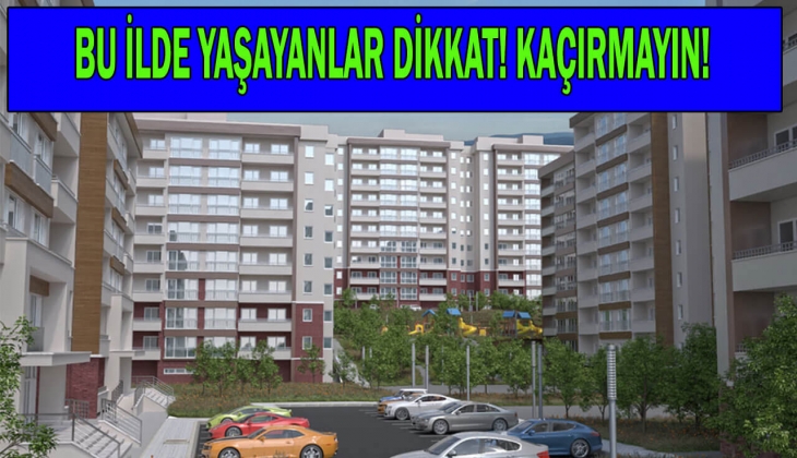 TOKİ o ilde 2.363 TL taksitle konut satışı için start verdi! Ev alacaklar dikkat! Hemen başvurun, sakın kaçırmayın! 