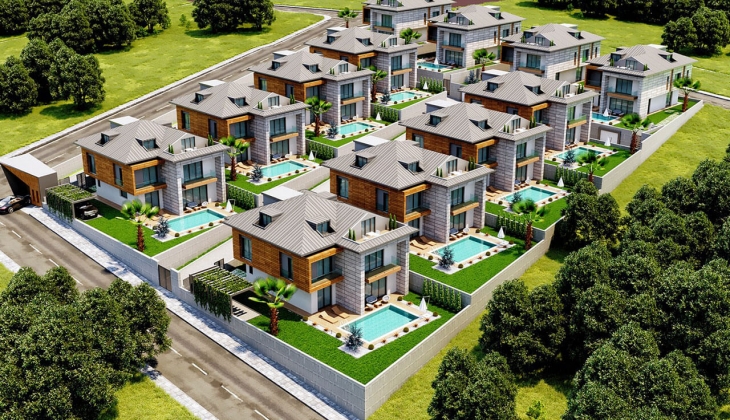 Alya Bella villalarında teslimler başladı!