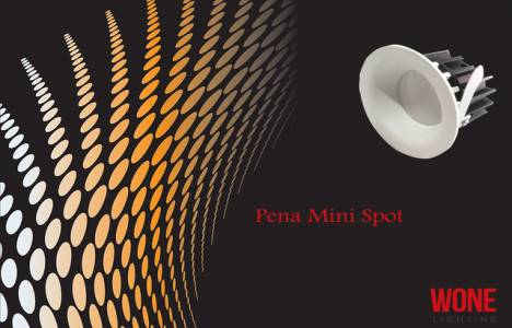 Wone Lighting Pena mini spot ile aydınlatma çözümleri sunuyor!