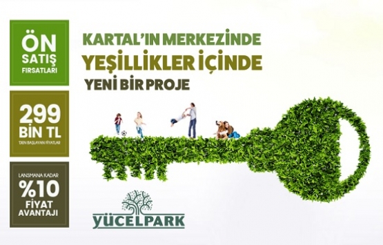 Kartal Yücel Park'ta 16 bin 170 TL peşinatla!