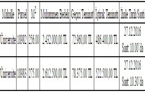 Avcılar Üniversite de 5 milyon TL ye satılık 2 gayrimenkul!