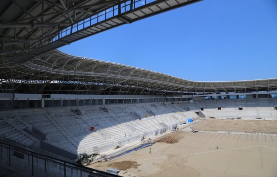Ordu Stadı nın yüzde 90 ı tamam!