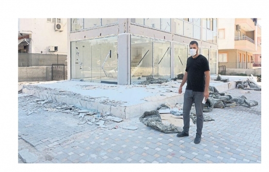 Haraç vermediği için işyeri yıkıldı, savcılık harekete geçti!