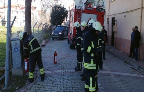 İzmit'te trafo yangını!