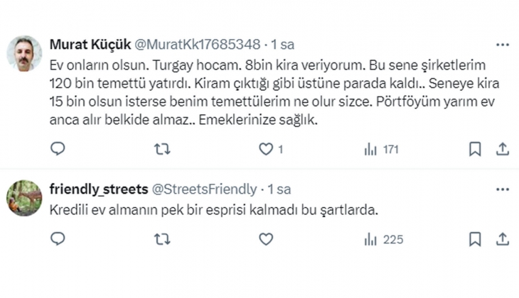 2 milyon TL lik konut kredisinin aylık taksiti 60 bin TL yi aştı! Konut almak mı, borsada hisse-fon almak mı mantıklı?