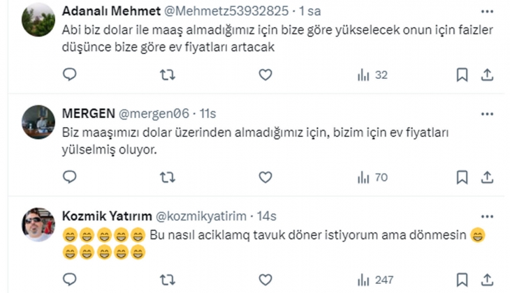 Faiz düşer, dolar artarsa 7 milyon TL lik ev 10 milyon TL ye kadar yükselebilir! 