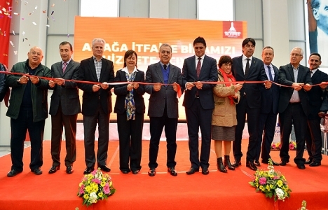 Aliağa itfaiye binası hizmete açıldı!