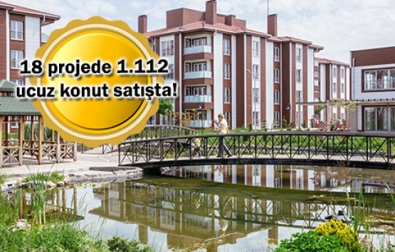 1000 TL'den az taksitli TOKİ projeleri Temmuz 2019!