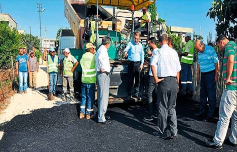Adana Yüreğir'de asfalt ve yol çalışmaları devam ediyor!