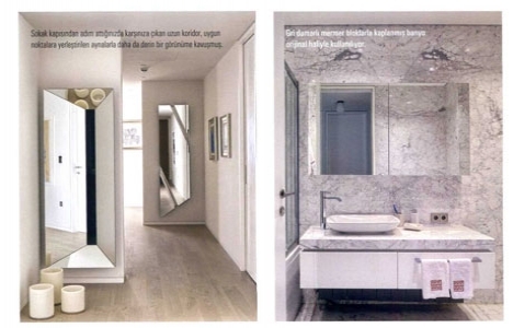 Zorlu Residence da bir daireyi gezelim!