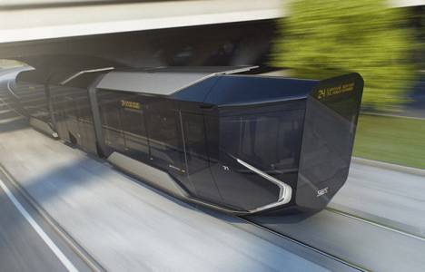 Rusya yeni nesil tramvayı R1'i tanıttı!