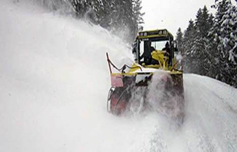 Kars'ta 134 köy yolu ulaşıma kapandı!