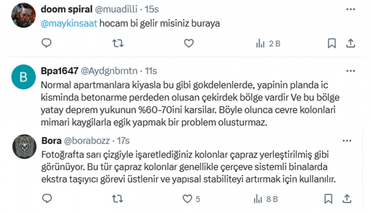 Polis okulu arazisinde yükselen Mandarin Oriental Etiler inşaatıyla gündemde! Bu kolonlar normal mi?
