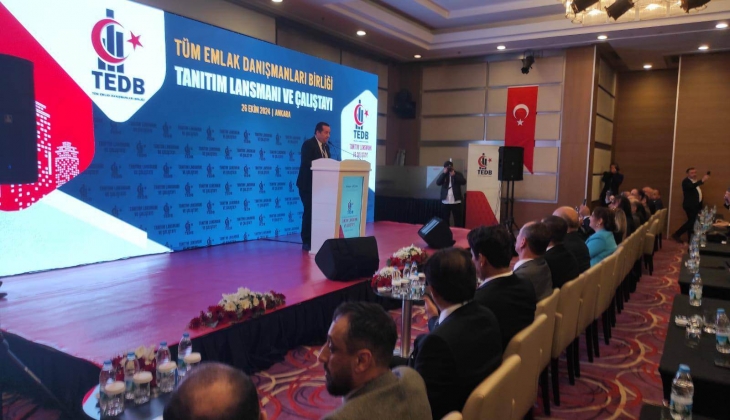 Cumhurbaşkanı kararı ile emlak sektöründe bir ilk! Tüm Emlak Danışmanları Birliği'nin lansmanı yapıldı! 