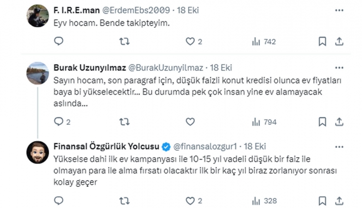 İmkanınız varsa şimdi ev alın ya da peşinatınızı biriktirin! 2026 ve 2027 de düşük faizli konut krediler olabilir!