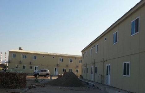 Karmod, Sudan'da prefabrik yatakhane kurdu!