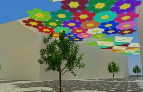 Antalya Büyükşehir Belediyesi 1. Sokak'ı çiçeklendiriyor!