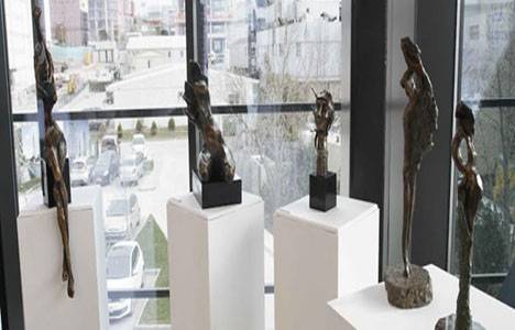 İnşaat şirketleri satış ofislerinde sanata yöneldi!