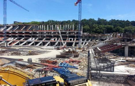 Vodafone Arena Stadı inşaatından son durum fotoğrafları!