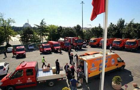 İstanbul Büyükşehir Belediyesi'nden Bosna'ya yardım ekibi!