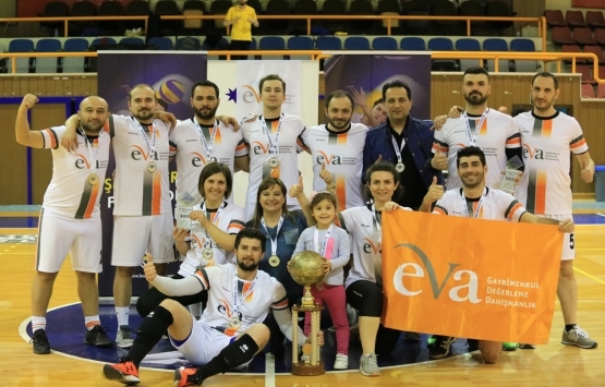 Business Volley Cup Şampiyonu EVA Gayrimenkul Değerleme oldu!