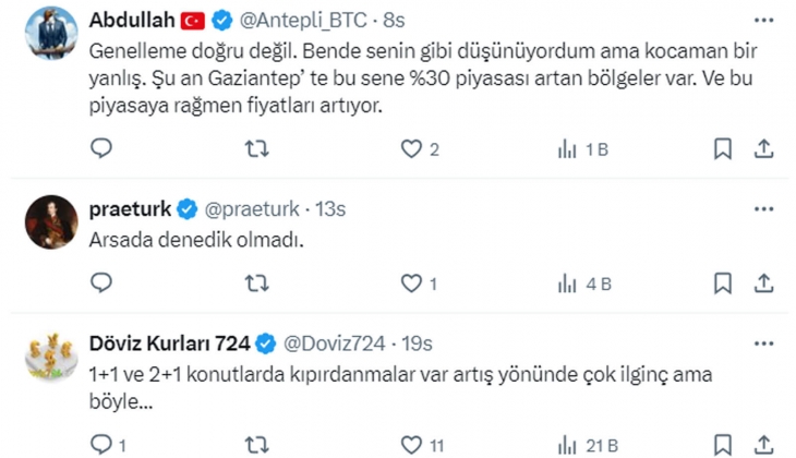 Analistten konutta yüzde 30-40 düşük fiyat teklif edin önerisi geldi: Sosyal medyada yorum yağdı!