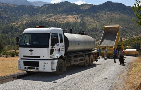 Alanya Köprübaşı Yaylası’nda yol çalışması tamamlandı!
