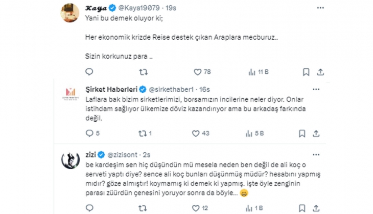 Kral Selman a Koç Holding önerileri!