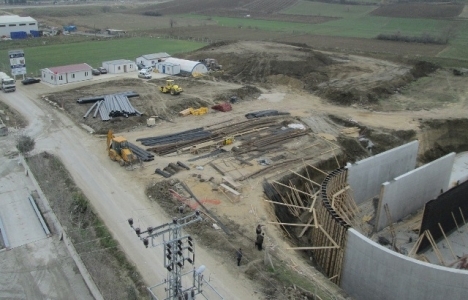 Gelibolu'da, atıksu arıtma tesisi inşaatı devam ediyor!