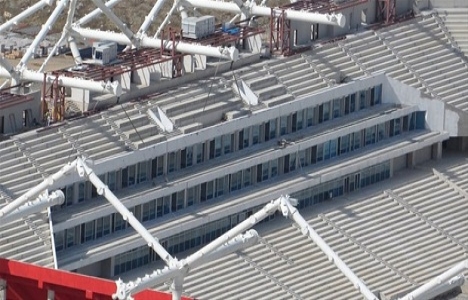 Trabzon Akyazı Stadı nın inşaatından son görüntüler!