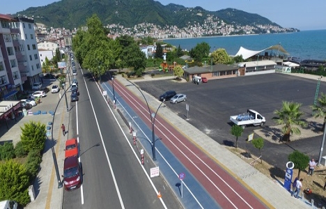 Altınordu sahil bandındaki çalışmalarda sona gelindi! 