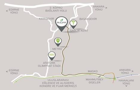 Bulvar İstanbul Başakşehir nerede? 18 ay sıfır faiz!