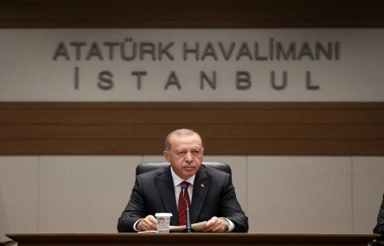 Cumhurbaşkanı Erdoğan'dan deprem toplanma alanı açıklaması!