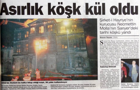 1997 yılında Kocataş Yalısı kül olmuş!