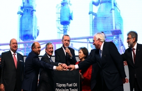 TÜPRAŞ Fuel Oil Dönüşüm Tesisleri açıldı!