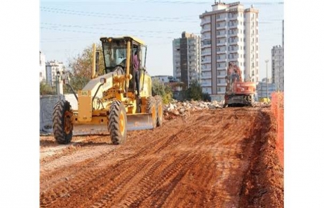 Manisa Yenişehir'de yol çalışmaları sürüyor!